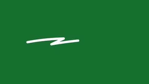 White Scribble Underlines | Hand-Drawn Highlight and Marker Stroke Animation Stock-Footage 322104034