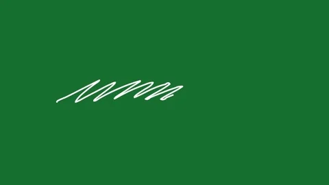 White Scribble Underlines | Hand-Drawn Highlight and Marker Stroke Animation Stock-Footage 322104044
