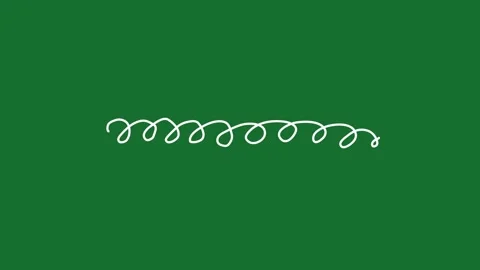 White Scribble Underlines | Hand-Drawn Highlight and Marker Stroke Animation Stock Footage 322104049