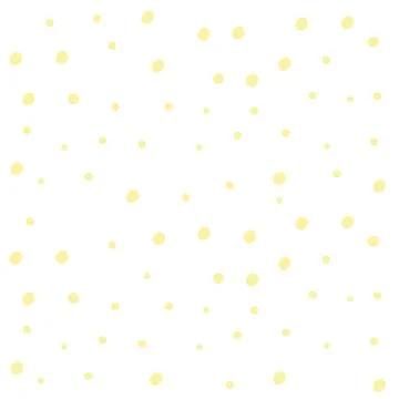 White seamless background.. Web texture. Yellow spots on a white background. Illustrazione stock