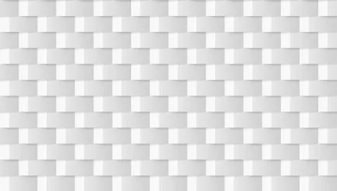 White Seamless Geometric Texture. Template Pattern For Design イラスト素材