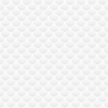 White seamless geometric texture. Vector decorative background Иллюстрация