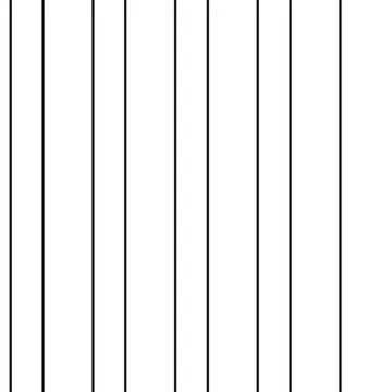 White seamless pattern with black vertical lines and stripe. Stock Illustration