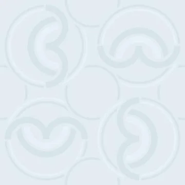 White seamless pattern Stock Illustration