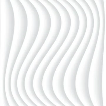 White seamless texture. Wavy background. Interior decoration. Stock Illustration