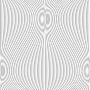 White seamless texture. Wavy background. Stock Illustration