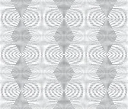 White seamless texture. Web background with rhombs, stars Illustrazione stock