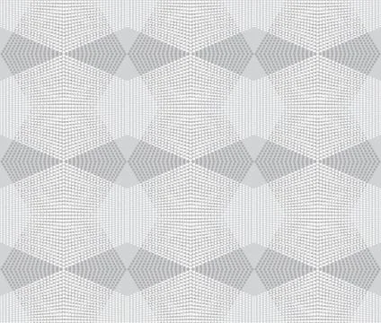 White seamless texture. Web background with rhombs, stars Stock Illustration