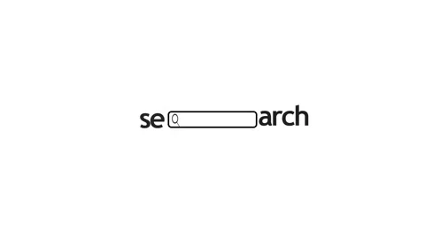 White Search Loading Bar Animation Stock Footage 343382032
