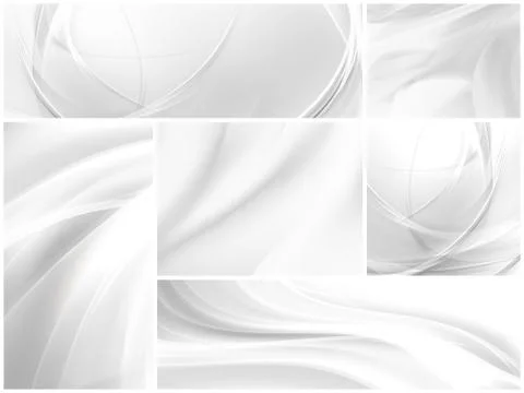 White set Stock Illustration