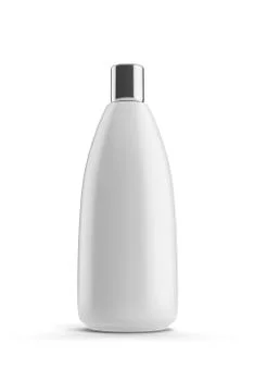 White shampoo bottle Stock Illustration