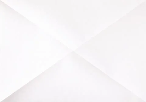 White sheet of folded  paper Foto stock