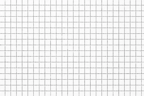 White sheet of paper background, checkered exercise book Stock Photos