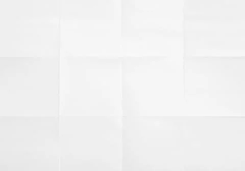 White sheet of paper folded Stock Photos
