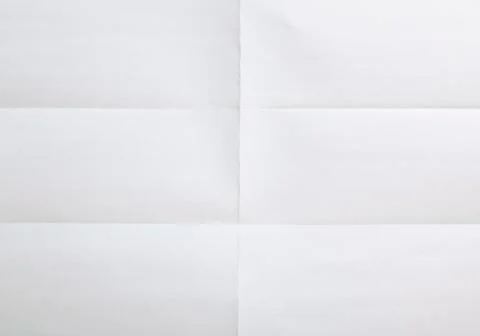 White sheet of paper folded Stock Photos