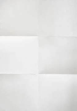 White sheet of paper folded Stock Photos