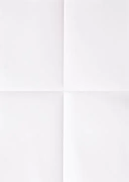 White sheet of paper Foto stock