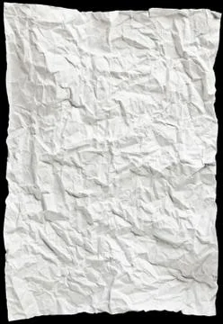 White sheet of paper Foto stock