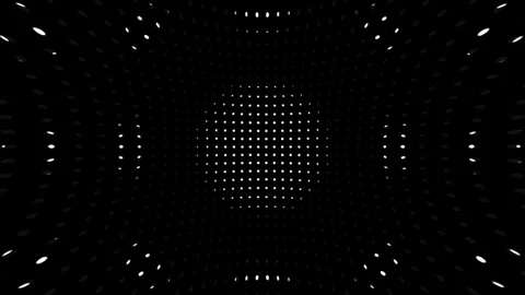 White shimmering lights on black background Stock Footage 247465766