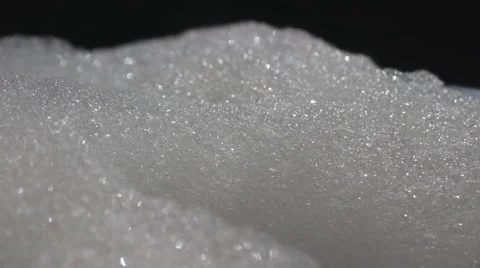 White Shining Soap Foam Macro Against Black Background Stock Footage 54933809