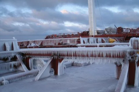 White ship Stock Photos