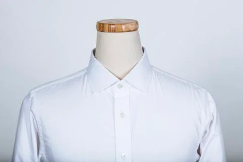 White shirt on a mannequin Stock Photos