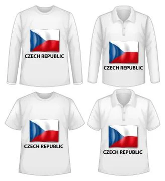 White shirts Stock Illustration