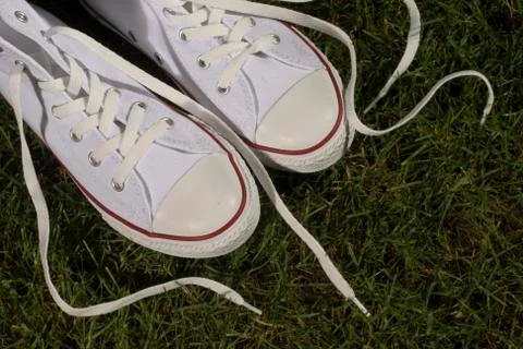 White  shoes Stock Photos