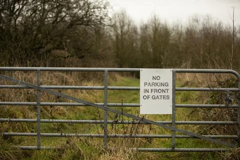 White sign Stock Photos