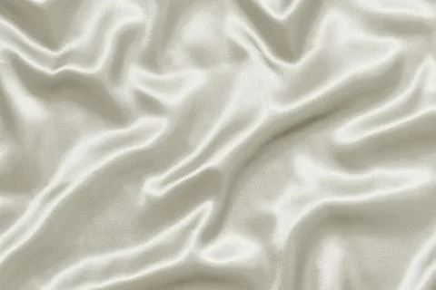 White silk background Stock Photos