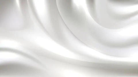 White silk fabric background with soft flowing ripples and elegant satin te.. Stock Illustration