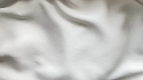 White Silk Fabric Flowing in Wind Video Background Vídeos de archivo 333964756