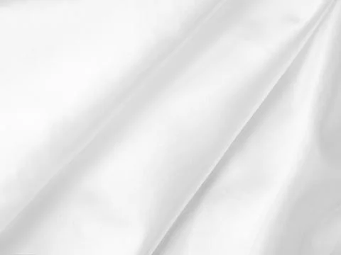White silk fabrik background with copy space for inscription,satin backdrop Stock Photos