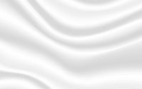 White silk satin background smooth texture background Stock Illustration