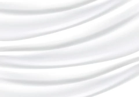 White silk satin background smooth texture background. Beautiful White Silk Stock Illustration