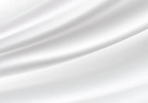 White silk satin background smooth texture background. Beautiful White Silk Stock Illustration