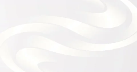 White silver light abstract wave animation. Video stock 111569463