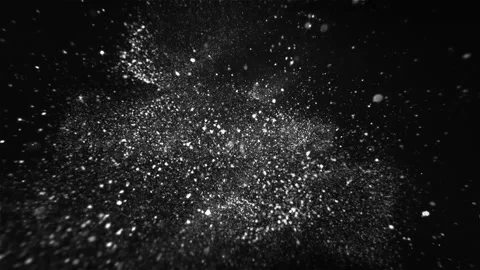 White Silver Luxury Dust Particles Backgrounds Stock Footage 292033004