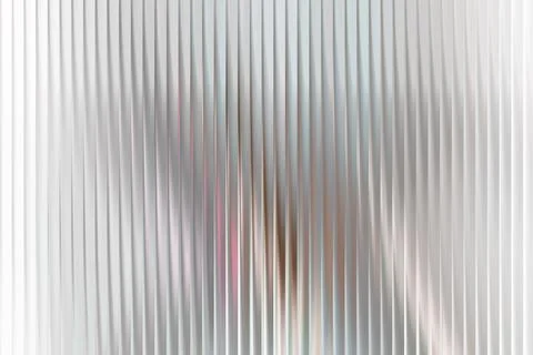 White Silver Ribbed Gradient Smooth Glass Abstract Illustrazione stock