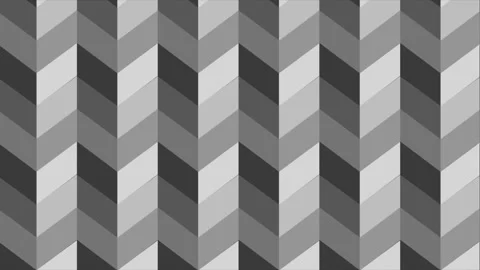 White simple zig-zag pattern seamless background moving downwards Video stock 272427347