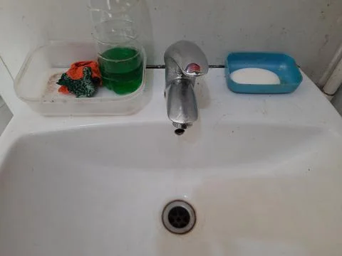 White sink Stock Photos