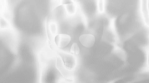 White skull Stock Footage 61776883