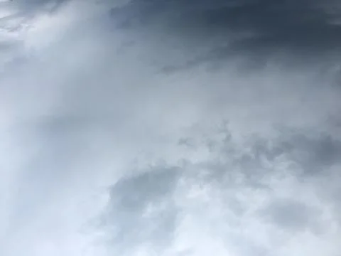 White sky and cloud, cloudy day in evening time. Stock Photos