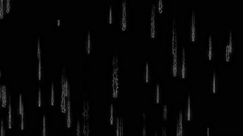 White, Small, Matrix-like Effect with Outlines 스톡 동영상 150001435