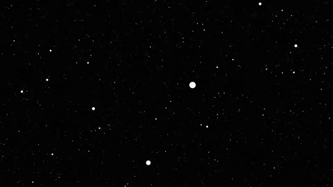 White small particles flying on black background. Winter snow, falling snow Stock-Footage 306317008