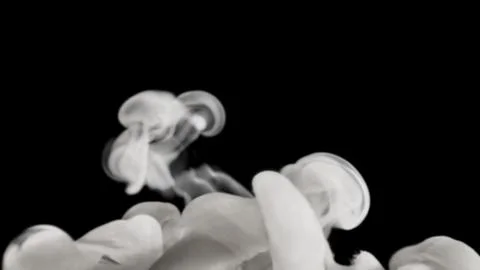 White Smoke Background Illustrazione stock