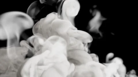 White Smoke Background 스톡 일러스트