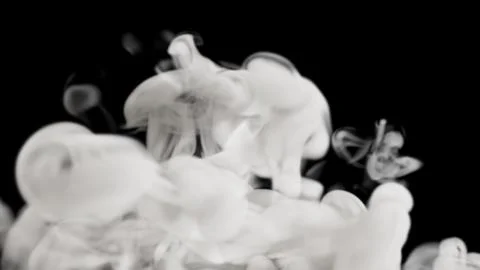 White Smoke Background Stock Illustration