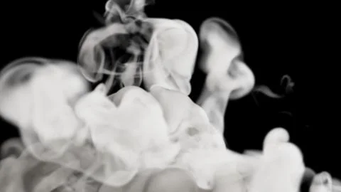 White Smoke Background イラスト素材