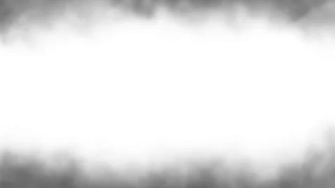 White Smoke Background Loop Video stock 105312157